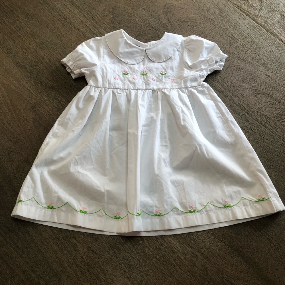 Lil CACTUS Embroidered Floral Dress  3T